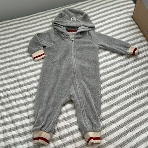 Roots Baby Cabin Velvet Romper